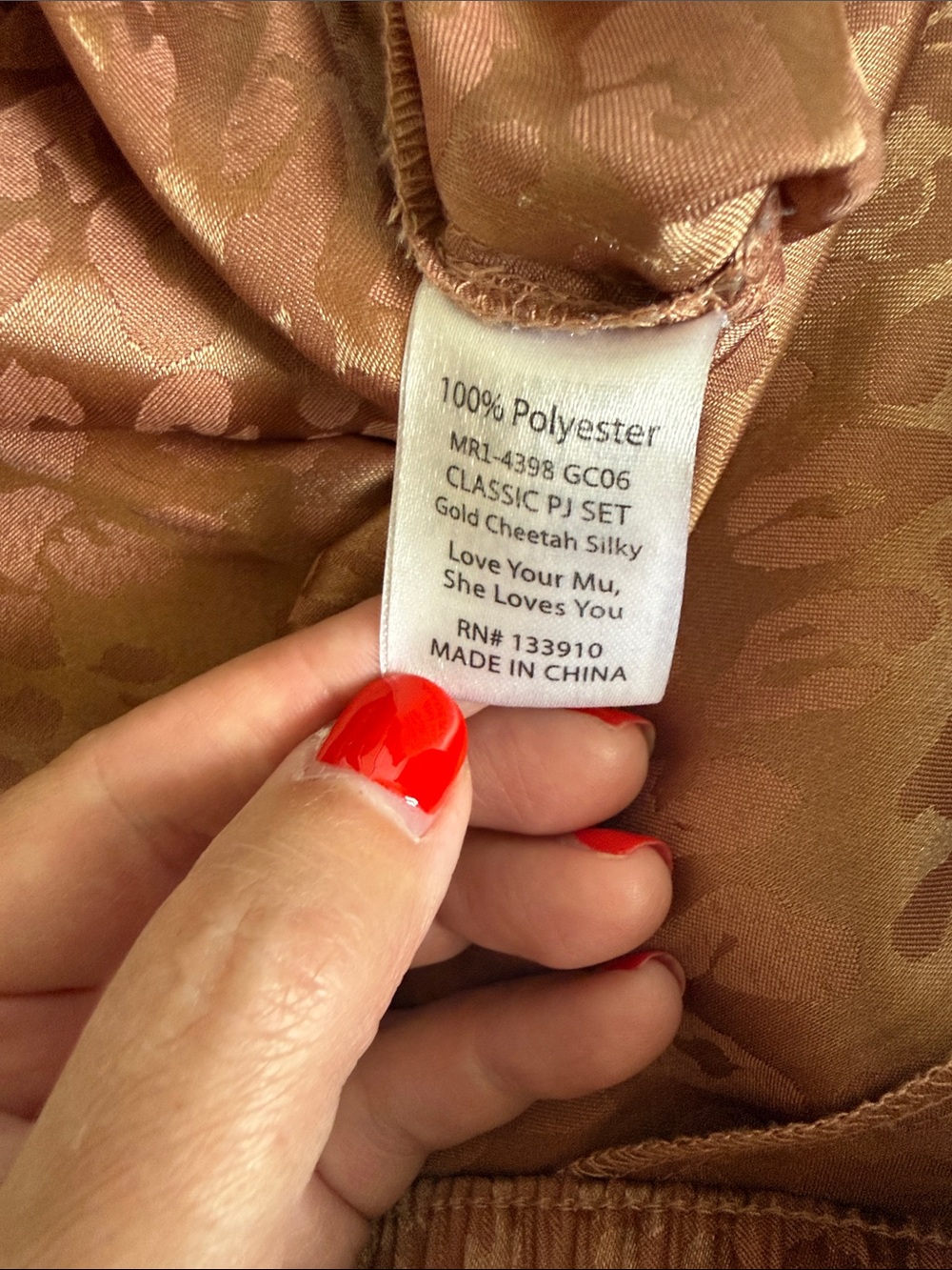 Show Me Your Mumu Leopard Pajama Pants XL Brown Lounge Sleepwear - Picture 3 of 7